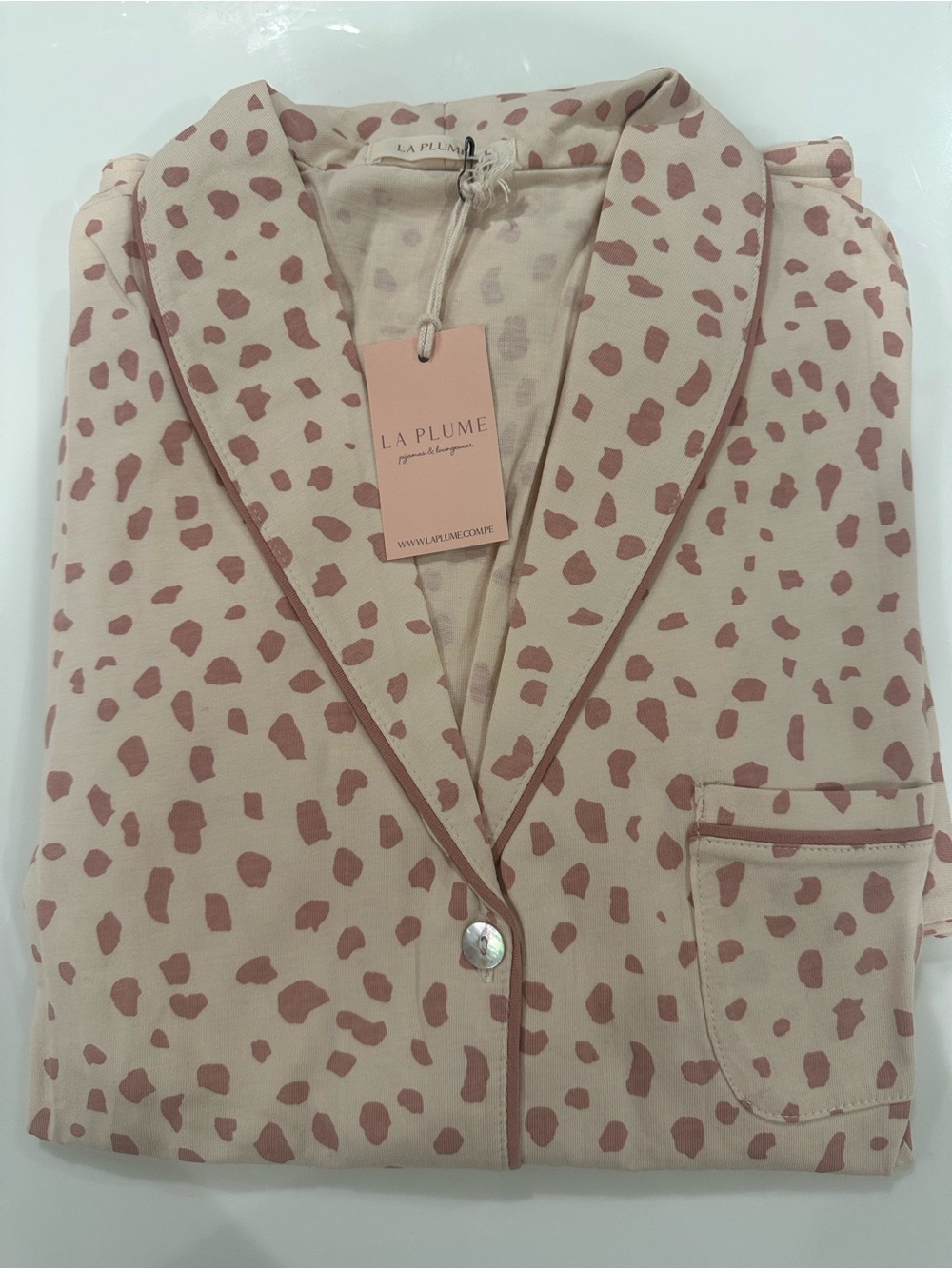Laplumepj Animal Print pajama Set